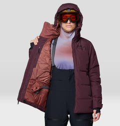 Manteau D'hiver Mountain Hardwear Powder Maven en Duvet Femmes - Plein Air Entrepôt