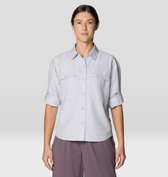 Chemise rafraîchissante Mountain Hardwear manches longues Sun Drift Femmes - Plein air Entrepôt