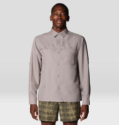 Chemise Mountain Hardwear Sun Drift Cooling Manches Longues Hommes - Plein air Entrepôt