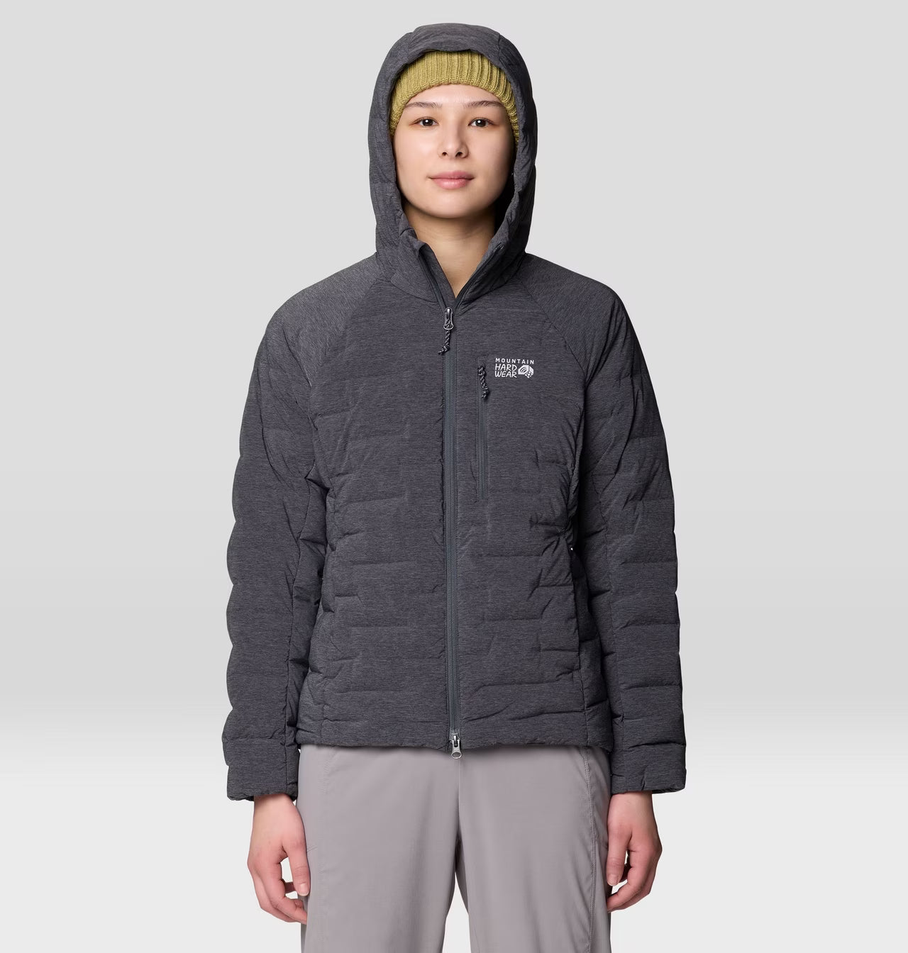 Manteau Isolé en Duvet Mountain Hardwear Stretchdown à capuchon Femmes
