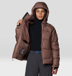 Manteau de ski en duvet Mountain Hardwear Flow Factor Femmes - Plein air Entrepôt