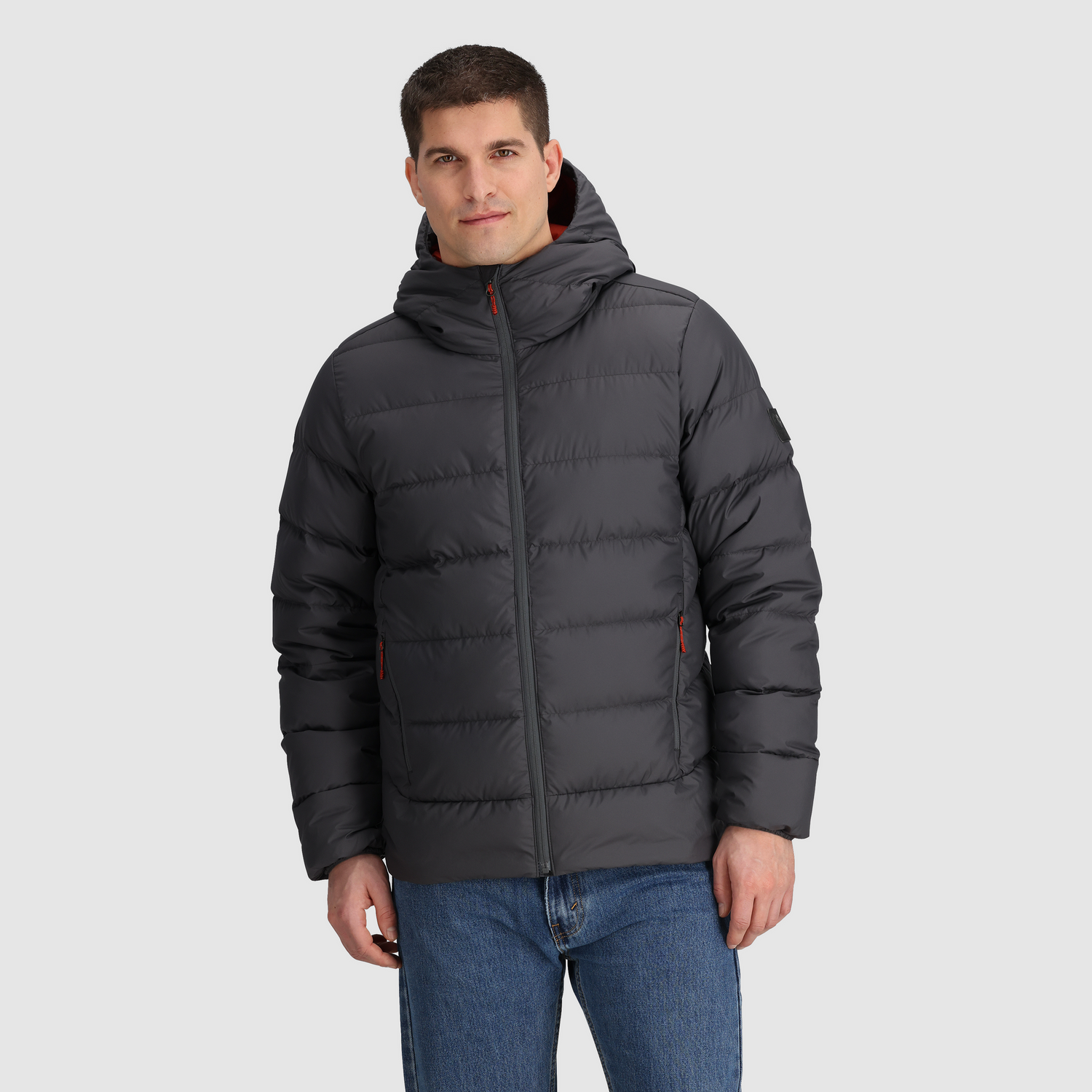 Manteau en duvet Outdoor Research Coldfront à capuchon Hommes - Plein Air Entrepôt