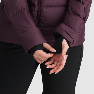 Manteau d'hiver en Duvet Outdoor Research Coldfront Hoodie Femmes - Plein Air Entrepôt