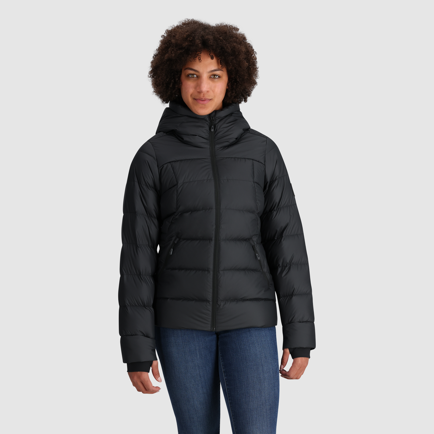Manteau d'hiver en Duvet Outdoor Research Coldfront Hoodie Femmes - Plein Air Entrepôt