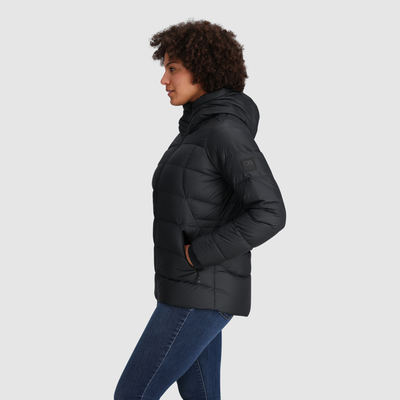 Manteau d'hiver en Duvet Outdoor Research Coldfront Hoodie Femmes - Plein Air Entrepôt