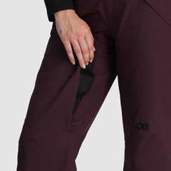 Pantalons de ski Outdoor Research Snowcrew Femmes - Plein Air Entrepôt