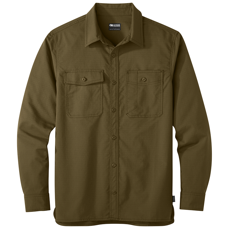 Chemise à manches longues Outdoor Research Chehalis Hommes - Plein Air Entrepôt