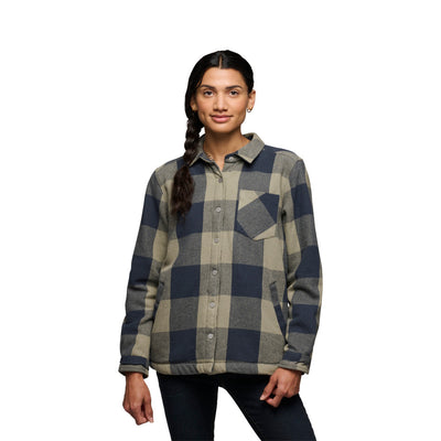 Black Diamond Shirt Project Lined Flannel Women