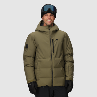 Manteau d'hiver Outdoor Research Snowcrew Duvet Hommes - Plein Air Entrepôt