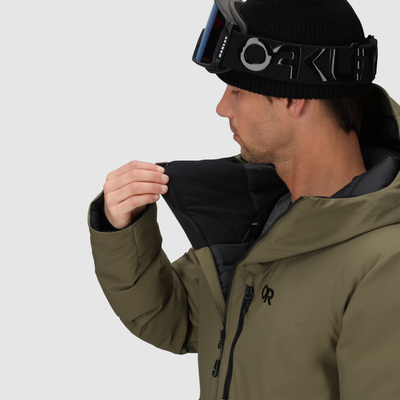 Manteau d'hiver Outdoor Research Snowcrew Duvet Hommes - Plein Air Entrepôt