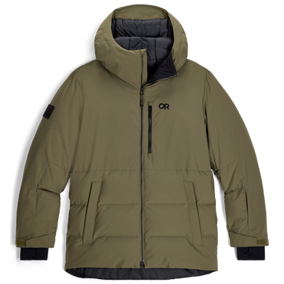 Manteau d'hiver Outdoor Research Snowcrew Duvet Hommes - Plein Air Entrepôt