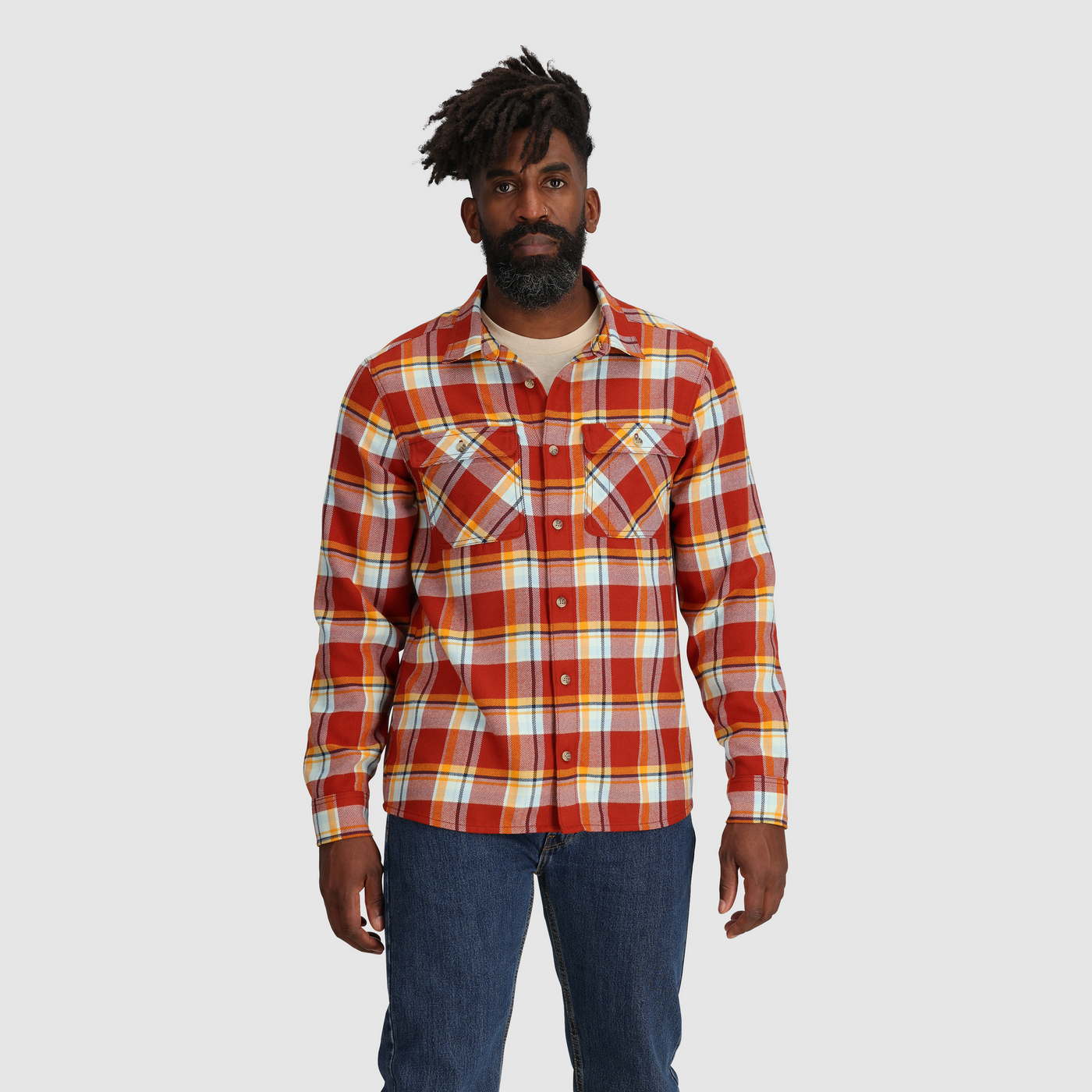 Chemise Outdoor Research Feedback Flannel Twill Hommes - Plein Air Entrepôt