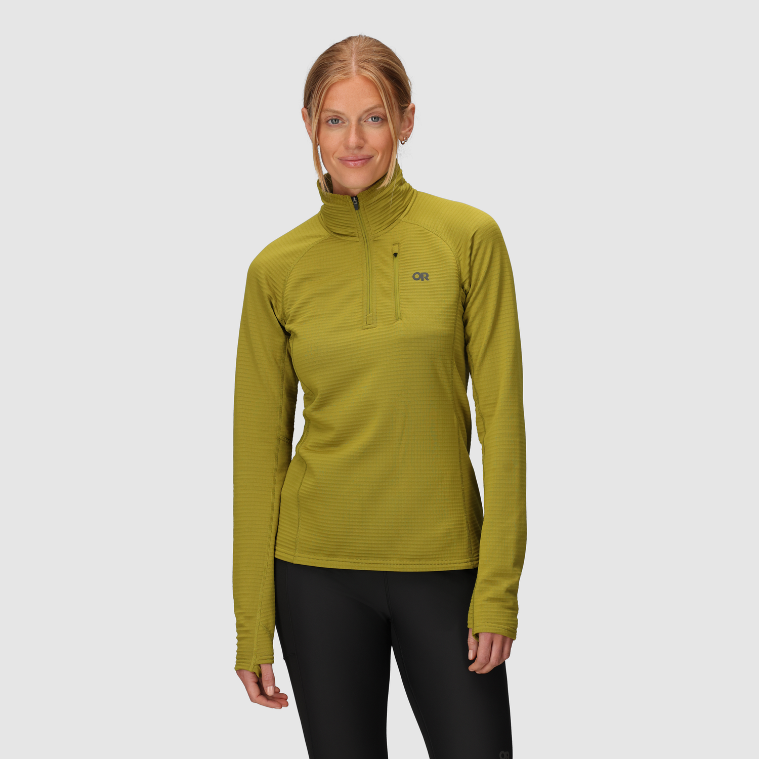 Polaire Outdoor Research Vigor Grid 1/4 zip S26 Femmes - Plein air Entrepôt