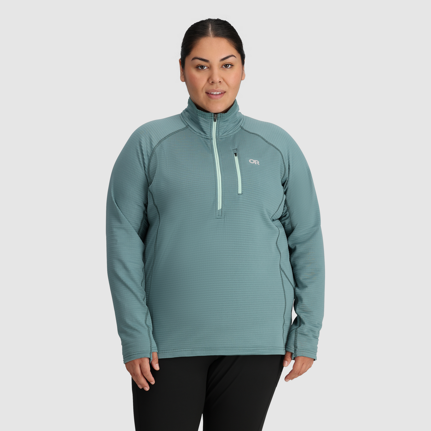 Polaire Outdoor Research Vigor Grid Fleece Demi Zip Femmes - Plein Air Entrepôt