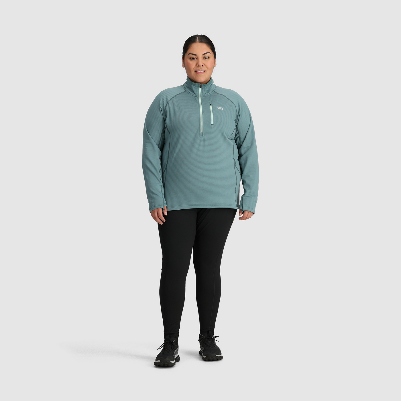 Polaire Outdoor Research Vigor Grid Fleece Demi Zip Femmes - Plein Air Entrepôt