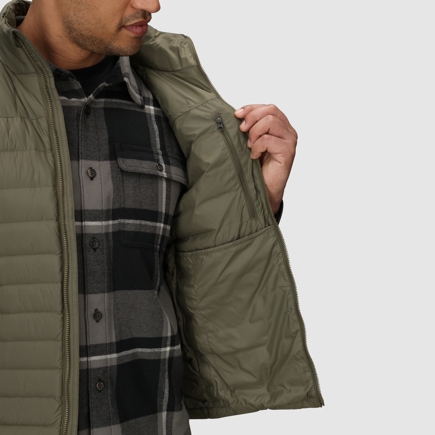 Veste en duvet Outdoor Research Transcendent Hommes - Plein Air Entrepôt