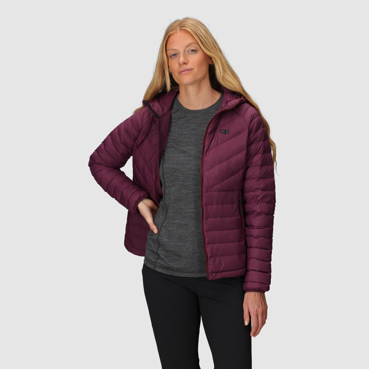 Doudoune Outdoor Research Transcendent Down Hoodie Femmes - Plein Air Entrepôt