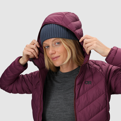 Doudoune Outdoor Research Transcendent Down Hoodie Femmes - Plein Air Entrepôt