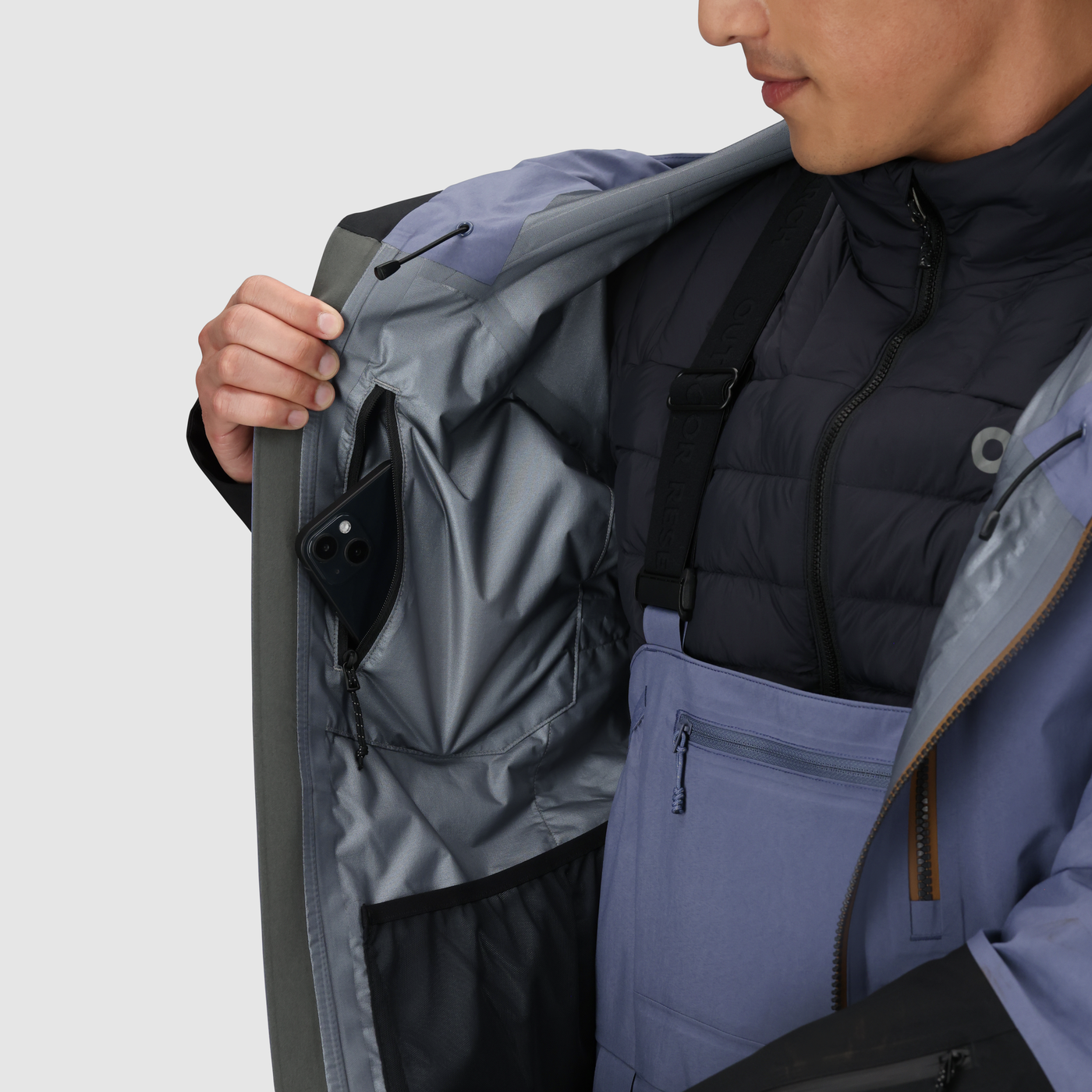 Coquille Outdoor Research Hemispheres Team Gore-Tex 3L Hommes - Plein Air Entrepôt