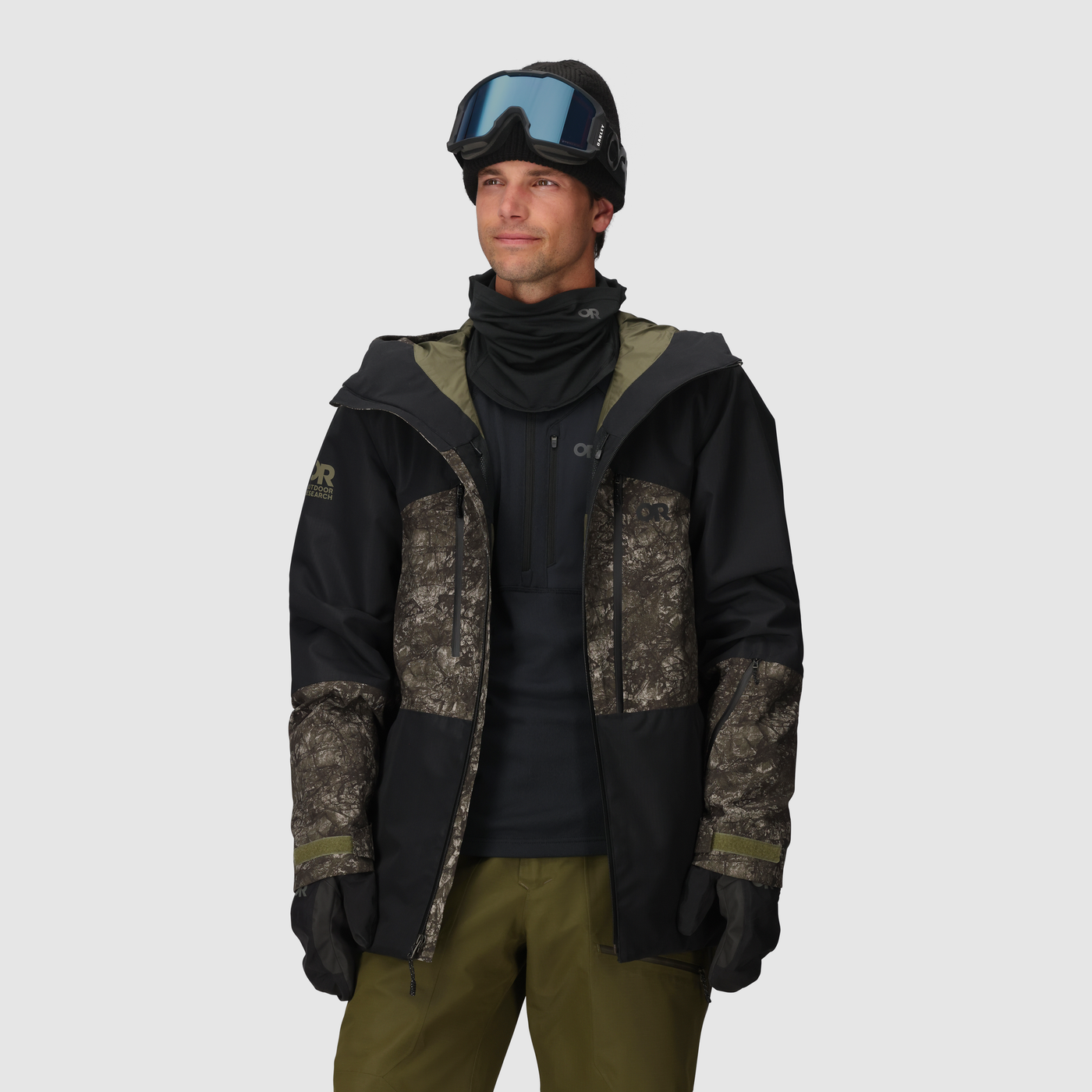 Manteau d'hiver Outdoor Research Powderverse Hommes - Plein Air Entrepôt