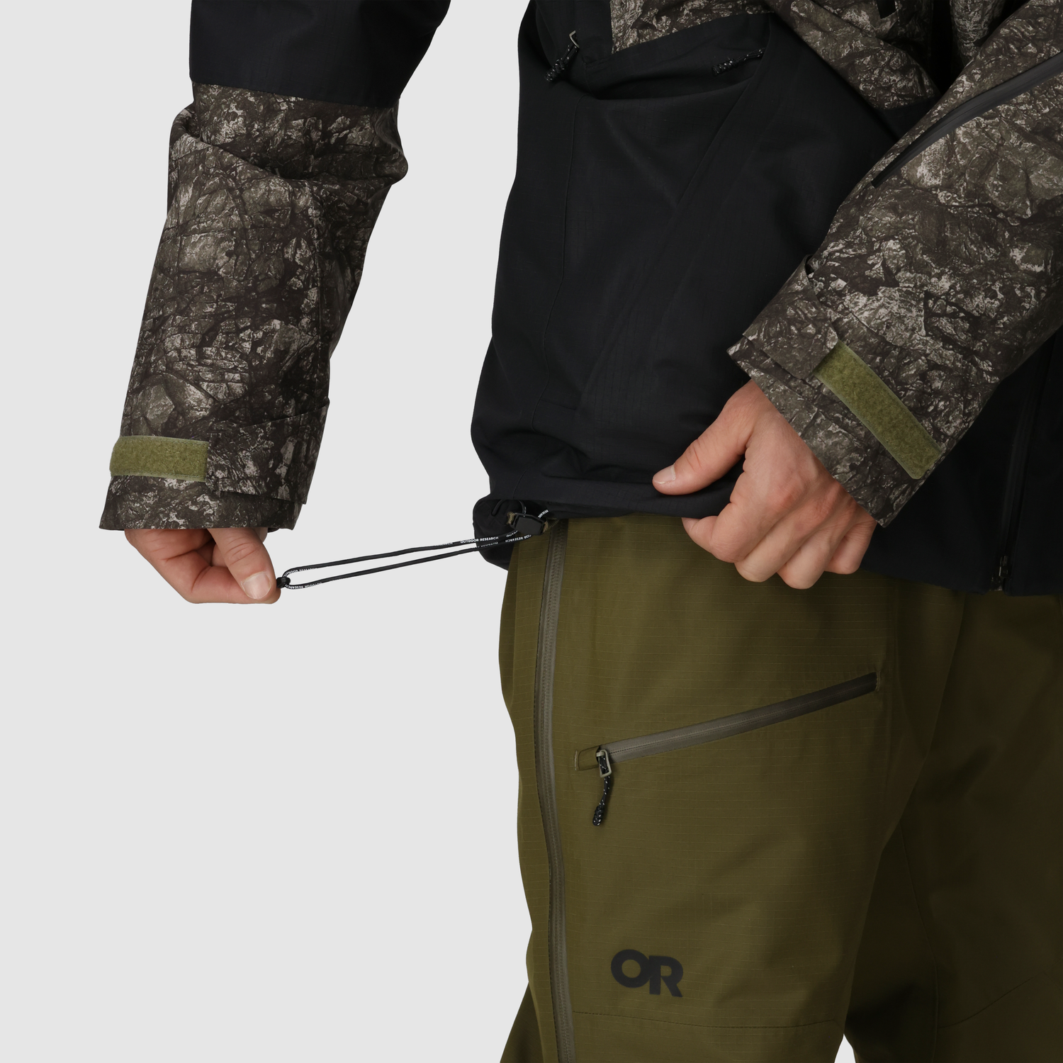 Manteau d'hiver Outdoor Research Powderverse Hommes - Plein Air Entrepôt