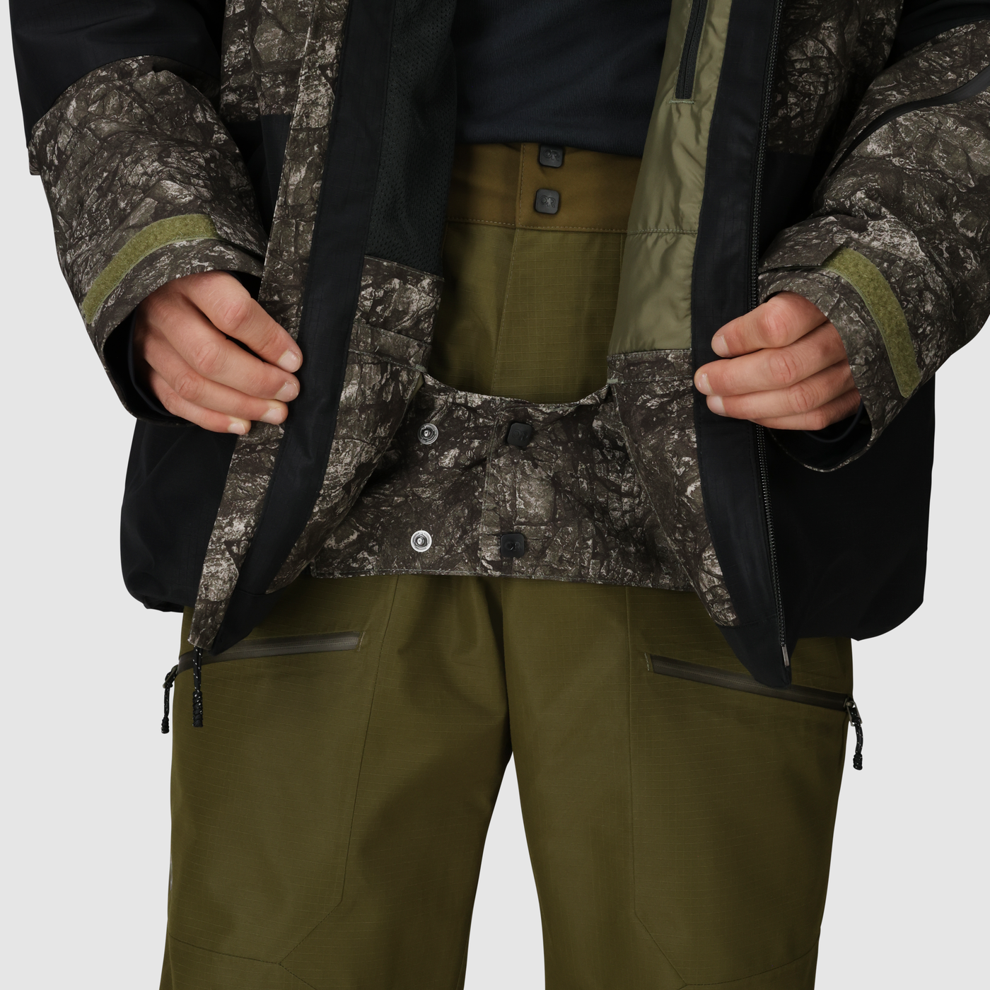 Manteau d'hiver Outdoor Research Powderverse Hommes - Plein Air Entrepôt