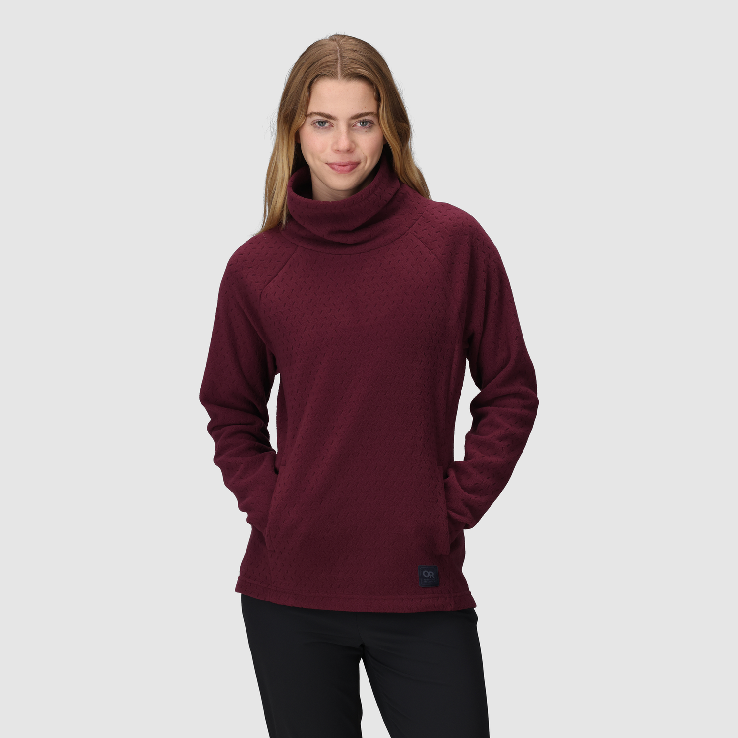 Polaire Outdoor Research Trail Mix XT col Roulé S26 Femmes - Plein air Entrepôt