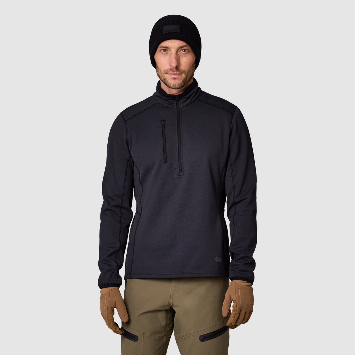 Polaire Outdoor Research Ceramik Demi Zip Hommes