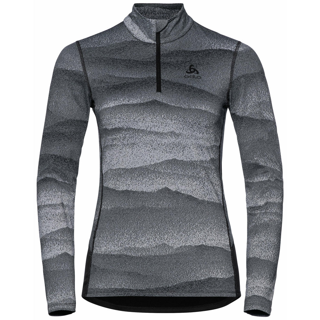 Odlo Haut technique à manches longues et col 1/2 zip Whistler ECO Femme - Plein Air Entrepôt