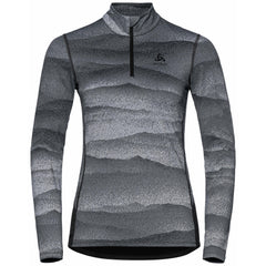 Odlo Haut technique à manches longues et col 1/2 zip Whistler ECO Femme - Plein Air Entrepôt