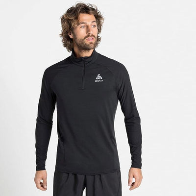 Odlo Midlayer Zeroweight Ceramiwarm 1/2 Zip Hommes - Plein air Entrepôt