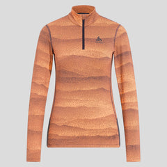 Odlo Haut technique à manches longues et col 1/2 zip Whistler ECO Femme - Plein Air Entrepôt