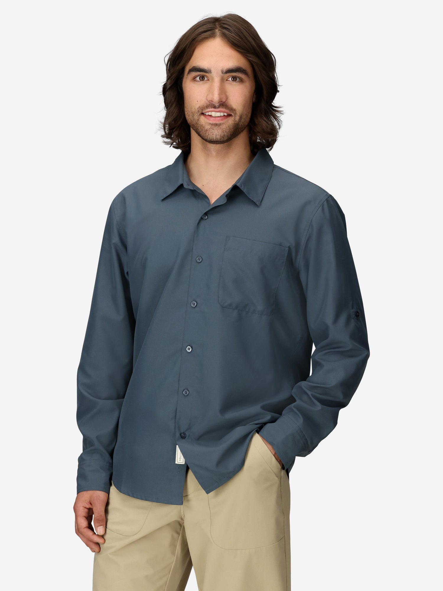 Chemise Marmot AirExchange UPF 40 Manches longues Collared Hommes - Plein air Entrepôt