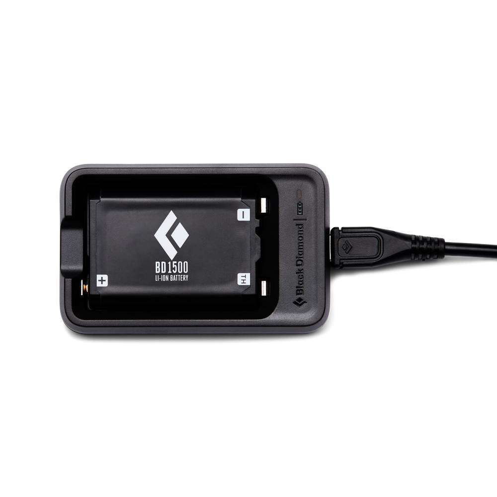 Black Diamond Rechargeable Battery and Charger BD1500