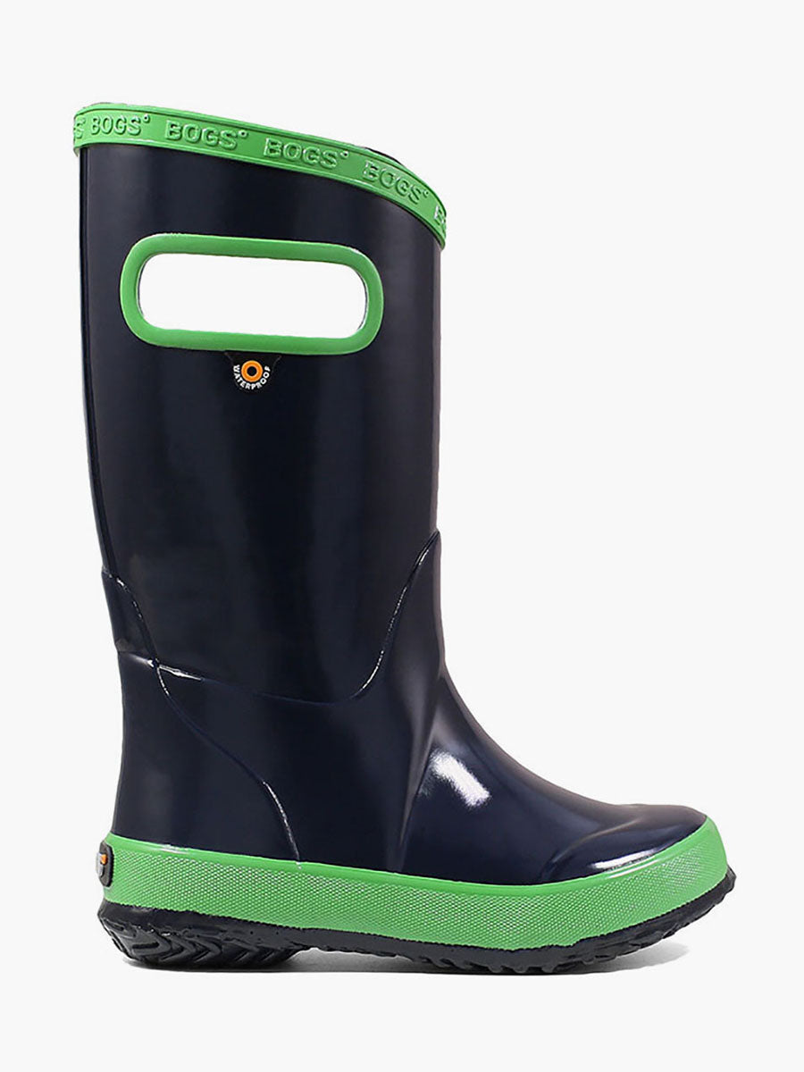 Bottes de pluie BOGS Rainboots Navy Grand Enfant - Plein air Entrepôt