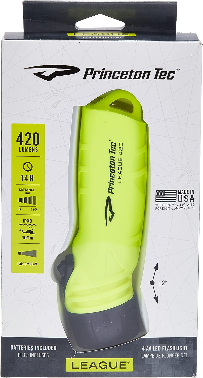 Lampe de Poche Princeton Tec League 420 - Plein Air Entrepôt