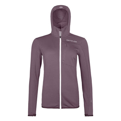 Polaire Ortovox FLEECE LIGHT GRID à capuchon Femmes - Plein air Entrepôt