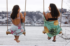 Serviette Tiki Microfibre Grande - Plein air Entrepôt