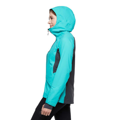 Black Diamond Jacket Dawn Patrol Hybrid Shell Women