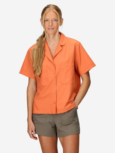Chemise Marmot AirExchange UPF 40 Manches courtes Camp Collared Femmes - Plein air Entrepôt