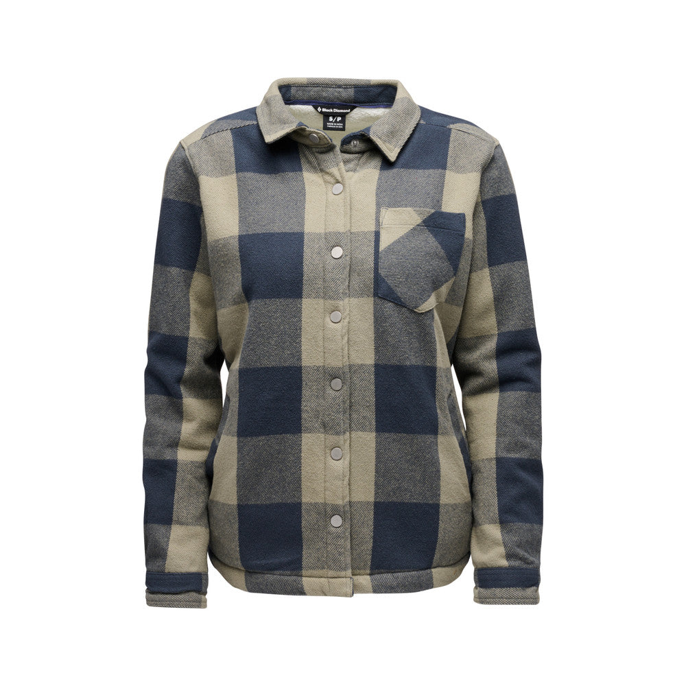 Black Diamond Shirt Project Lined Flannel Women