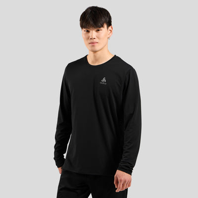 Chandail Odlo Crew Neck Long Sleeve Zeroweight Chill-Tec Hommes - Plein air Entrepôt