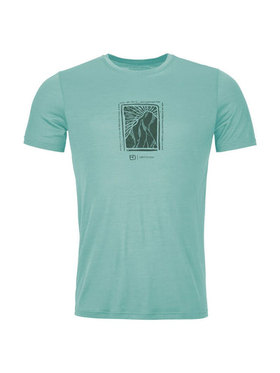 T-shirt Ortovox 120 COOL TEC MTN CUT Hommes - Plein air Entrepôt