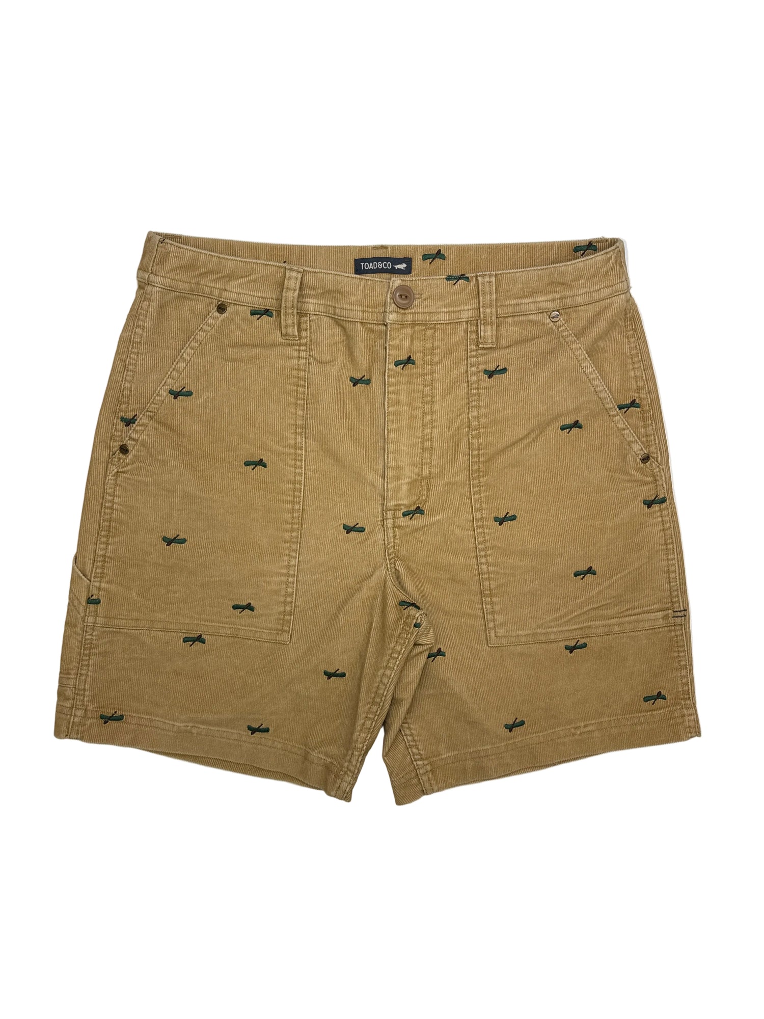 Shorts Toad & Co Coaster Cord Hommes - Plein Air Entrepôt