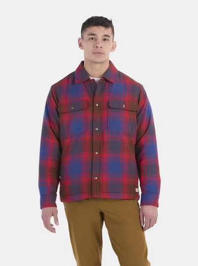 Marmot Ridgefield Heavyweight Sherpa-Lined Flannel Shirt Jacket Men