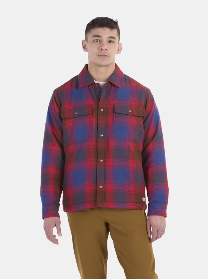 Marmot Ridgefield Heavyweight Sherpa Lined Flannel Shirt Jacket Men Plein air Entrepot Plein Air Entrepot