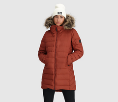 Manteau d'hiver Outdoor Research Coze Lux Duvet Parka Femmes - Plein Air Entrepôt