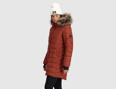 Outdoor Research Winter Jacket Coze Lux Down Parka Women