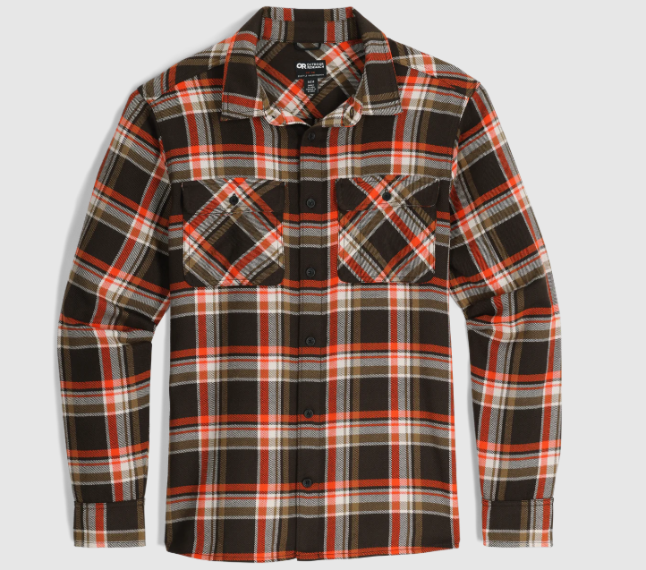 Chemise Outdoor Research Feedback Flannel Twill Hommes - Plein Air Entrepôt