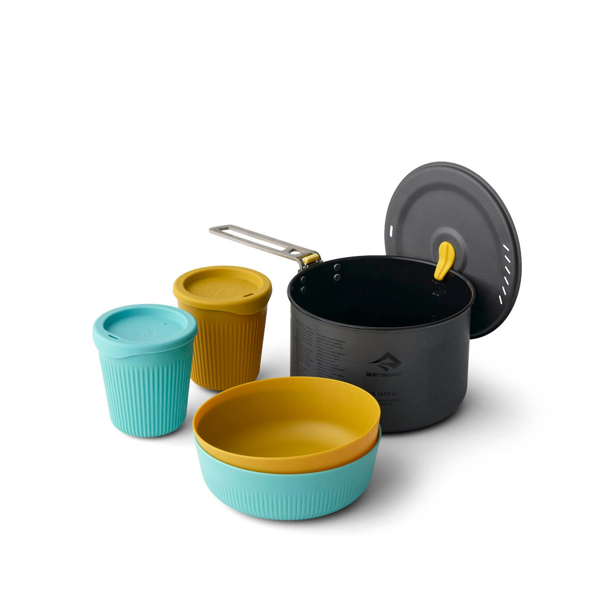 Ensemble de cuisine Sea to Summit Frontier UL One Pot 2L 5 pièces - Plein air Entrepôt